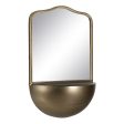 Wall mirror Golden 40 x 20 x 37 cm Online now