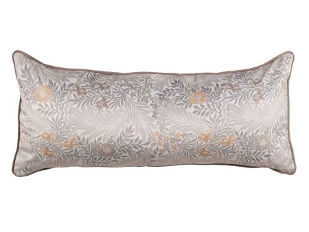 Cushion Beige Flowers 90 x 40 cm Hot on Sale