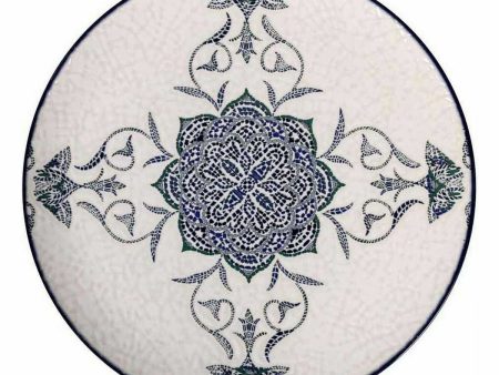 Underplate La Mediterránea Rosetta Porcelain Ø 32,5 cm (6 Units) For Discount