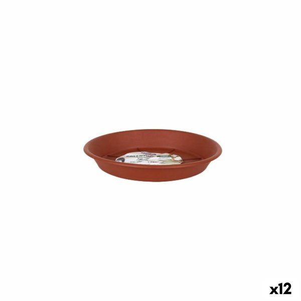 Flower Pot Dish Dem Greentime Brown ø 14 x 2 cm (12 Units) For Sale