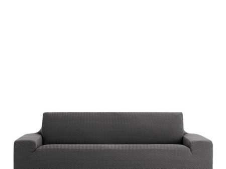 Sofa Cover Eysa JAZ Dark grey 70 x 120 x 260 cm Hot on Sale