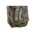 Planter DKD Home Decor Fibreglass Grey Angel (29 x 22 x 74 cm) Discount