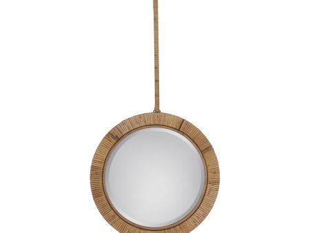 Wall mirror Natural 34 x 2 x 69 cm For Discount