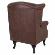 Armchair Alexandra House Living Black 84 x 86 x 84 cm Polyskin Sale