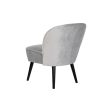 Armchair DKD Home Decor Black Grey Wood 59 x 66 x 76 cm Online Sale