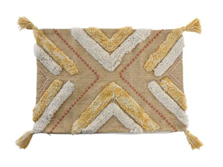 Cushion cover DKD Home Decor 60 x 1 x 40 cm Yellow Supply