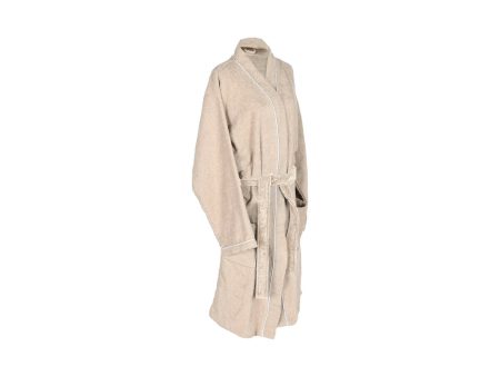 Dressing Gown Home ESPRIT Beige Cotton Men Online Sale