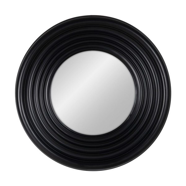 Wall mirror Black 65 x 65 cm 65 x 10 x 65 cm on Sale