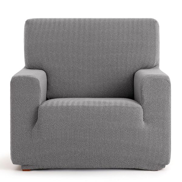 Armchair slipcovers Eysa JAZ Grey 70 x 120 x 130 cm on Sale