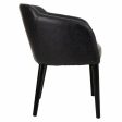 Armchair Alexandra House Living Black 60 x 82 x 62 cm Cheap