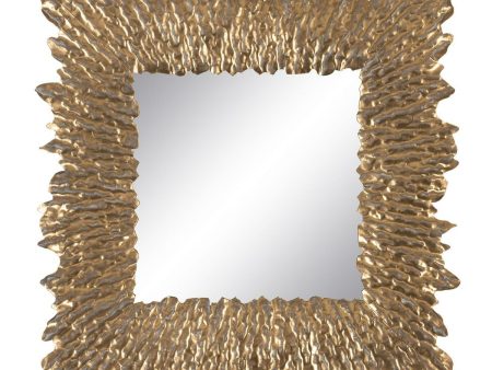 Wall mirror Golden 74 x 7,5 x 74 cm Online Sale