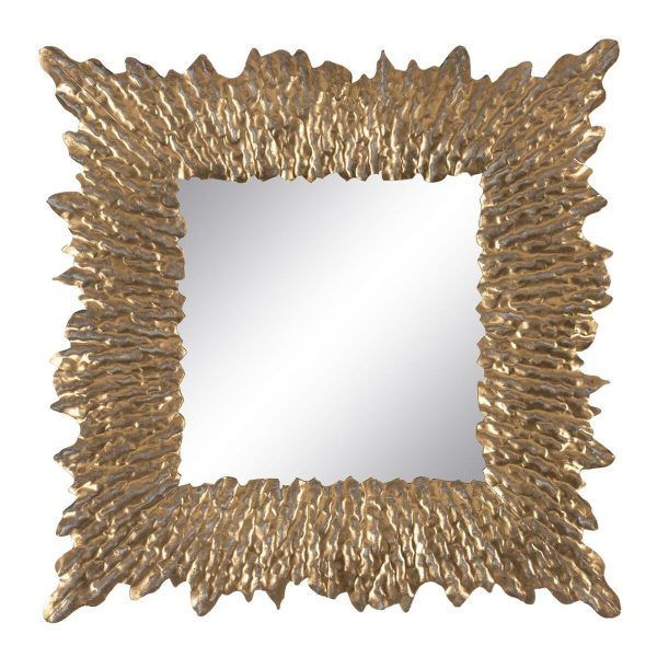 Wall mirror Golden 74 x 7,5 x 74 cm Online Sale