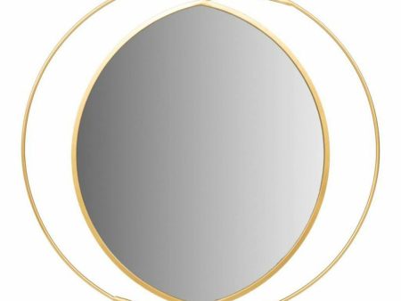 Wall mirror Alexandra House Living Golden 91 x 2 x 91 cm Circle Online Sale