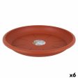 Flower Pot Dish Dem Squares Brown 39,5 cm (6 Units) Hot on Sale