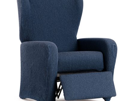 Armchair slipcovers Eysa TROYA Blue 90 x 100 x 75 cm Sale