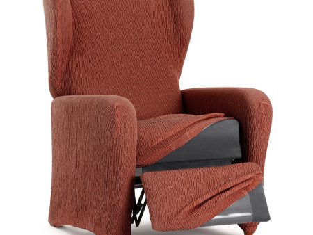 Armchair slipcovers Eysa TROYA Orange 90 x 100 x 75 cm For Sale