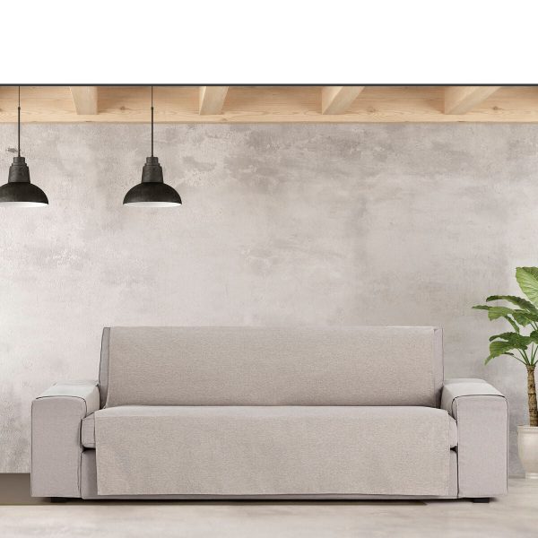 Sofa Cover Eysa VALERIA Light grey 100 x 110 x 190 cm For Cheap