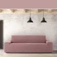 Sofa Cover Eysa JAZ Pink 70 x 120 x 200 cm For Cheap