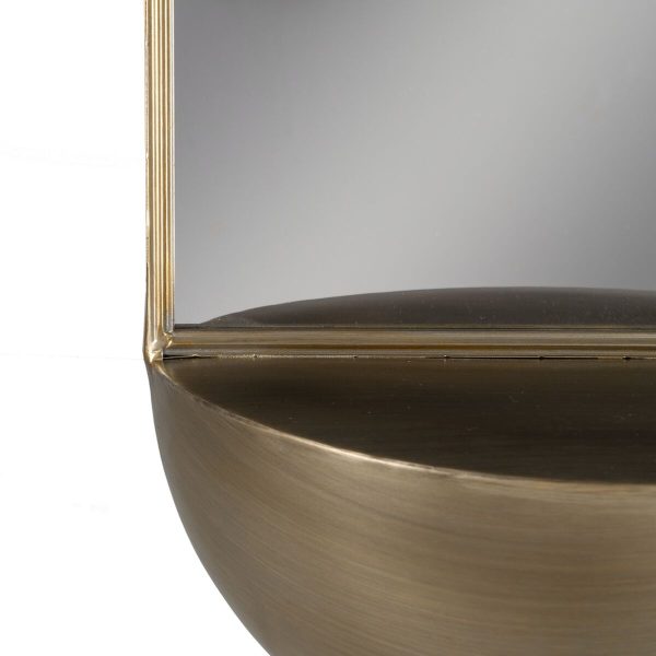 Wall mirror Golden 40 x 20 x 37 cm Online now