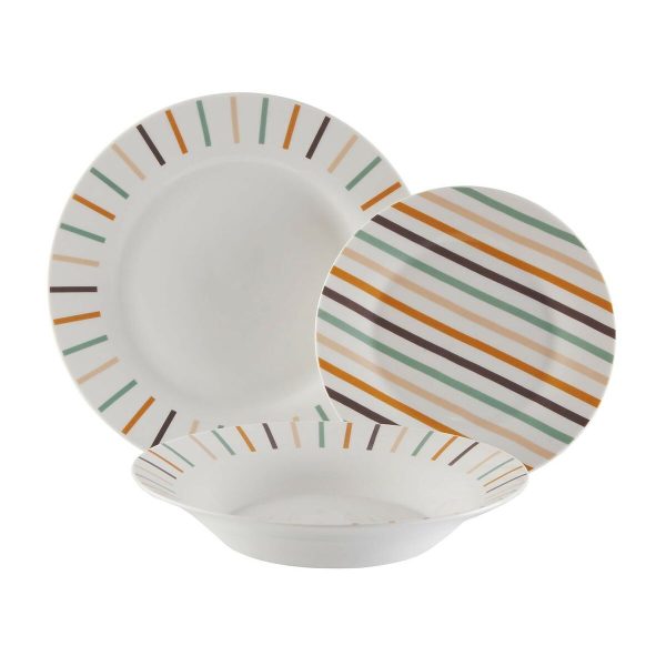 Tableware Versa Jasper Porcelain 18 Pieces For Sale