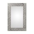 Wall mirror Alexandra House Living Silver Rectangular Discount