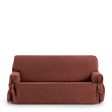 Sofa Cover Eysa MID Terracotta 100 x 110 x 180 cm on Sale