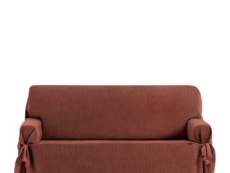 Sofa Cover Eysa MID Terracotta 100 x 110 x 180 cm on Sale