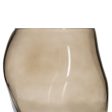 Vase Taupe Crystal 18,5 x 19,5 x 19,5 cm Online Hot Sale