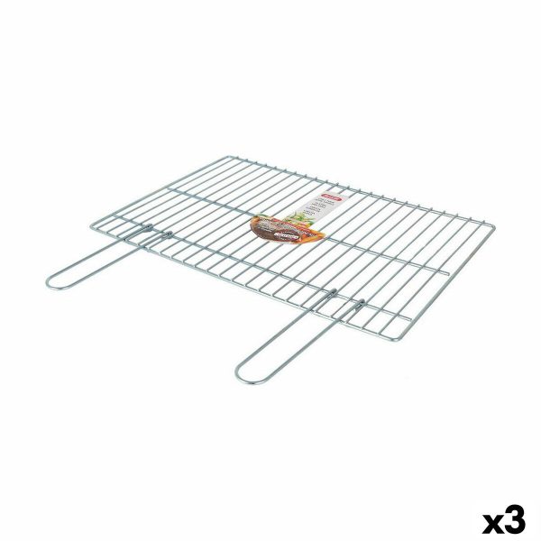 Grill Algon Algon Barbecue 65 x 40 cm 66 x 40 cm (3 Units) For Sale