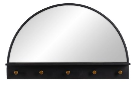 Wall mirror Black 69 x 11,5 x 43 cm Hot on Sale