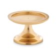 Candle Holder Golden Aluminium 10 x 6 x 10 cm (12 Units) Cheap