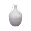 Vase Caraffe Grey Steel 24 x 40 x 24 cm (4 Units) Online now