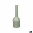 Vase Height Green Steel 13 x 39 x 13 cm (6 Units) Online Sale