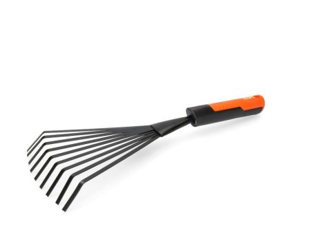 Rake for Collecting Leaves EDM 74723 Orange 38 cm Online Hot Sale