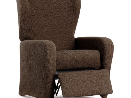 Armchair slipcovers Eysa TROYA Brown 90 x 100 x 75 cm on Sale