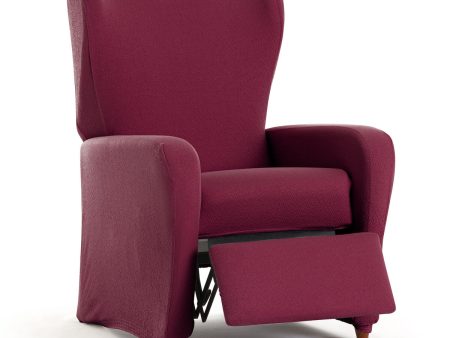 Armchair slipcovers Eysa BRONX Burgundy 90 x 100 x 75 cm For Cheap