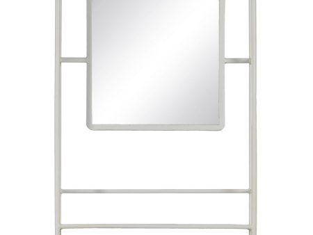 Wall mirror White 52,5 x 12 x 73 cm Supply