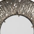 Wall mirror Golden Crystal Iron 76,5 x 7 x 76,5 cm Hot on Sale