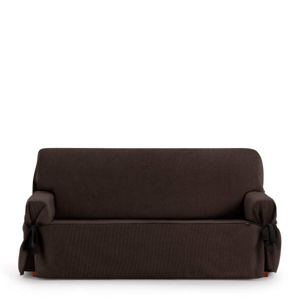 Sofa Cover Eysa MID Brown 100 x 110 x 230 cm Discount