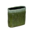 Vase Green Ceramic 32,5 x 15 x 31,5 cm For Discount