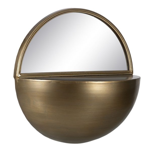 Wall mirror Golden 36 x 17 x 40 cm Sale