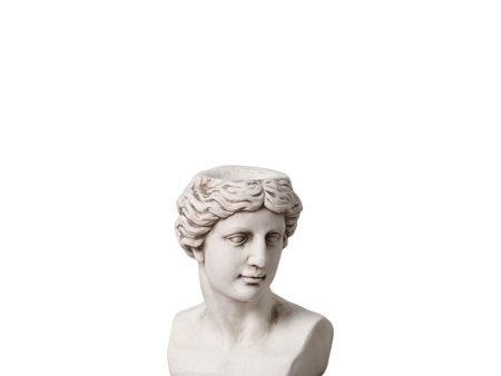 Planter Clay Magnesium Greek Goddess 24 x 19,5 x 31,5 cm For Cheap