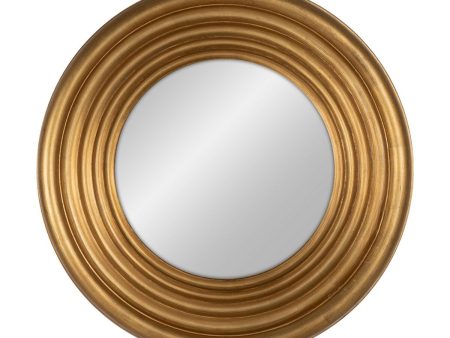 Wall mirror Golden 65 x 65 cm 65 x 10 x 65 cm For Discount