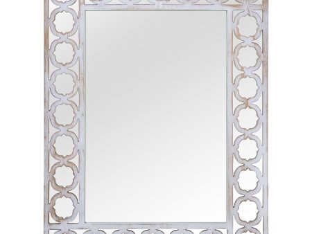 Wall mirror Alexandra House Living Golden Rectangular Supply