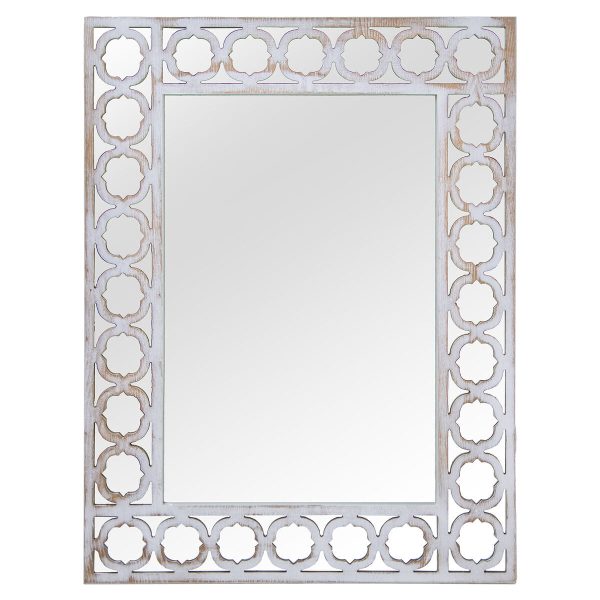 Wall mirror Alexandra House Living Golden Rectangular Supply