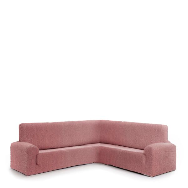 Sofa Cover Eysa JAZ Pink 110 x 120 x 450 cm Cheap