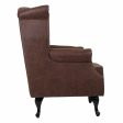 Armchair Alexandra House Living Black 84 x 86 x 84 cm Polyskin Sale