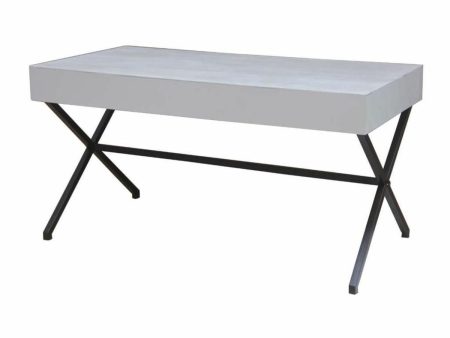 Table Alexandra House Living White 80 x 80 x 160 cm Sale