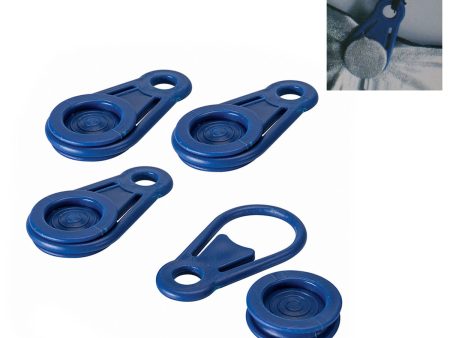 Awning and tarpaulin clamps set Bensontools Clip Blue 6 Units Ø 0,44 x 8,3 cm Online