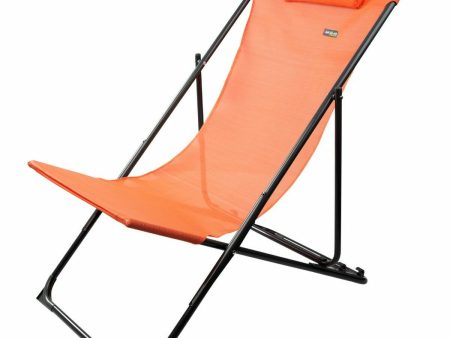 Reclining lounder Aktive Orange 53 x 87 x 78 cm (4 Units) Sale